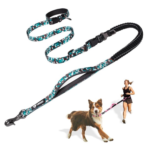 TSPRO Hands Free Dog Leash for Walking Running with Safety