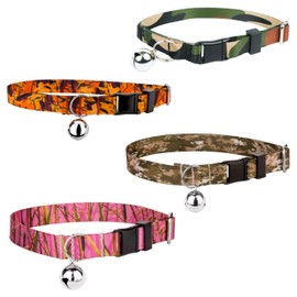 Country Brook Petz - Southern Forest Camo Cat Collar - Camouflage Collection Featuring Rugged Designs