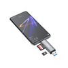 Equip Card Reader USB 3.0 HUB OTG SB-C & USB-A
