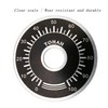 YTgilo 8PCS Guitar Potentiometer Knob Dial 0-100 Adjustable Dial Panel