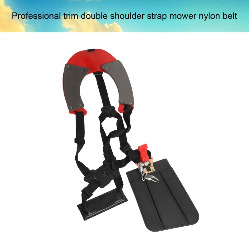 Professional Trimmer Double Shoulder Strap Mower Nylon Belt for Brush