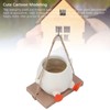 Swing Hanging Planter Cartoon Decorative Cute Swing Hanging Planter for