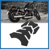 A ABSOPRO Motorcycle Fuel Tank Protector 3D PVC Rubber Pad