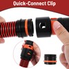 Klabb 16 Feet Dust Collection Hose Kit for Home and
