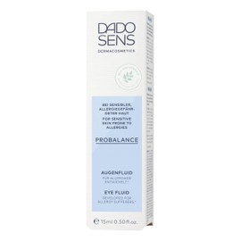 DADO SENS Probalance Eye Fluid 15 ml - Gentle Care for Sensitive Skin of the Eye Area - Decongesting Effect Dermatologically Proven