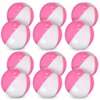 FUTUREPLUSX 12 bolas inflables, bolas de playa de color rosa