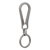 KCFEV Titanium Carabiner with Key Fob Key Clip EDC Quick
