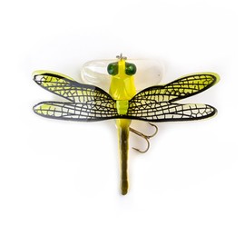 Dragonfly Fishing Lure, Artificial Topwater Dragonfly Lures with Treble Hooks Outdoor Fishing Tools for Saltwater Freshwater