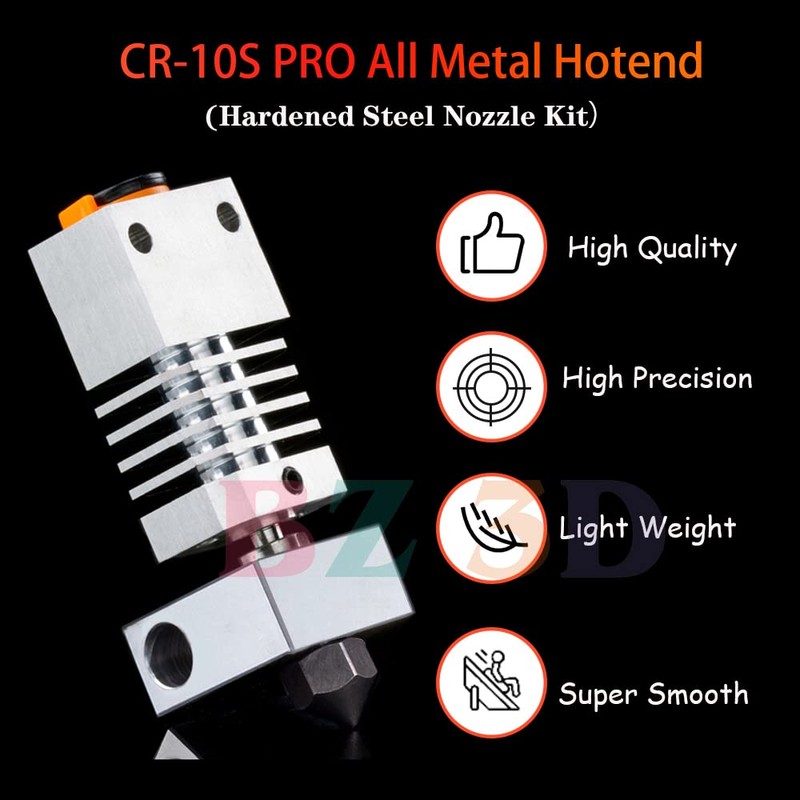 BZ 3D CR-10S PRO All Metal Hotend Upgrade Kit,Titanium Alloy