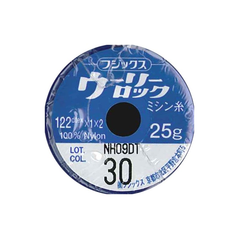 Fujix Wooly Lock Sewing Thread 0.9 oz (25 g), 30