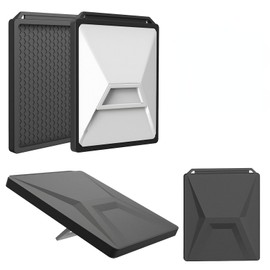 Lormandy Starlink Mini Case, Starlink Dish Protective Cover, Silicone Heavy Duty Weatherproof, Protective Case for Starlink Mini Accessories - Outdoor Travel Camping, Black