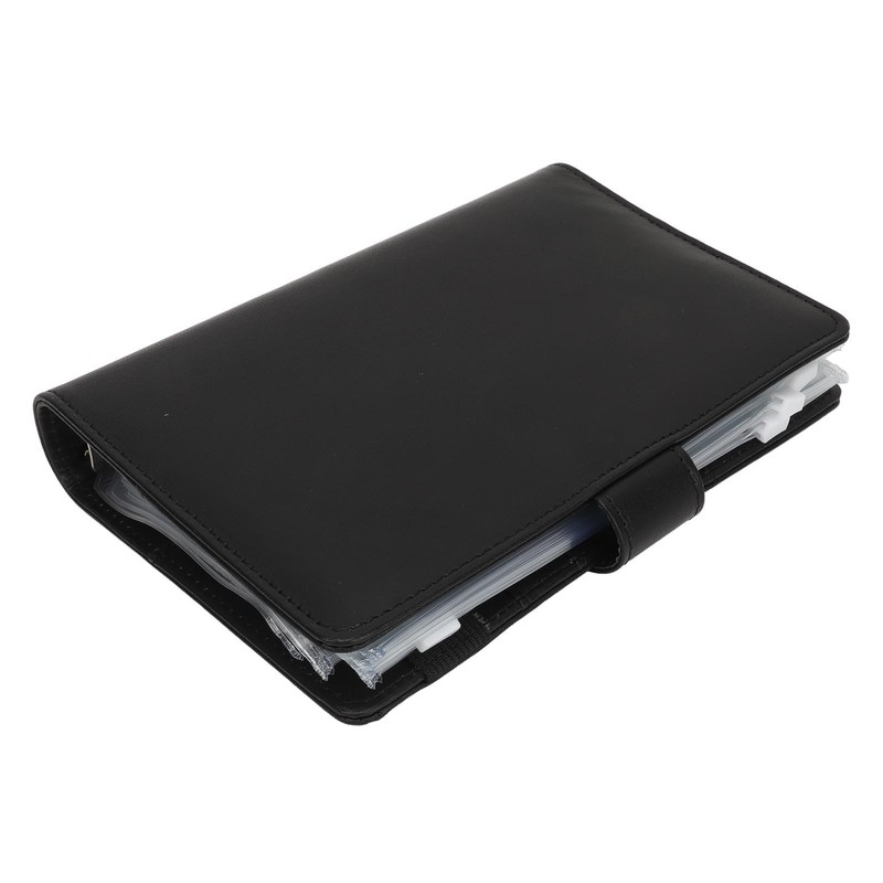 A6 Loose Leaf Notebook with Paper Detachable Leather Cover 6