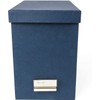Bigso John Fiberboard Label Frame Desktop File Storage Box -