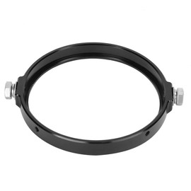Motorcycle Headlight Bracket, Headlight Bracket, Universal Motorcycle Aluminium Alloy 5.75 Inch Round Headlight Bracket (Black), black
