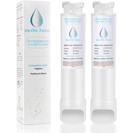 Fridge Water Filter Compatible with Electrolux & Westinghouse EPTWFU01 807946705 WSE6870SA EPTWFU01T WHE6874SA ULX220 EPTWFU01C EWF02 4562222 012505454226 807946701 (2-Filter)