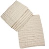 Unbleached Prefold Cloth Diapers by OsoCozy – 100% Cotton, Durable,