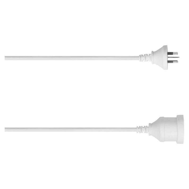 HPM Household Duty Extension Lead White 7m