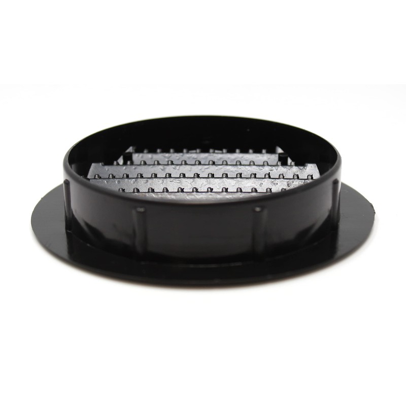 3" Round Plastic Louver Soffit Air Vent Reptile Screen Grille