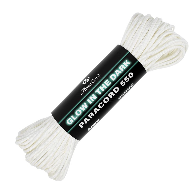 Abma Cord Glow In The Dark Paracord 550 4mm 30m