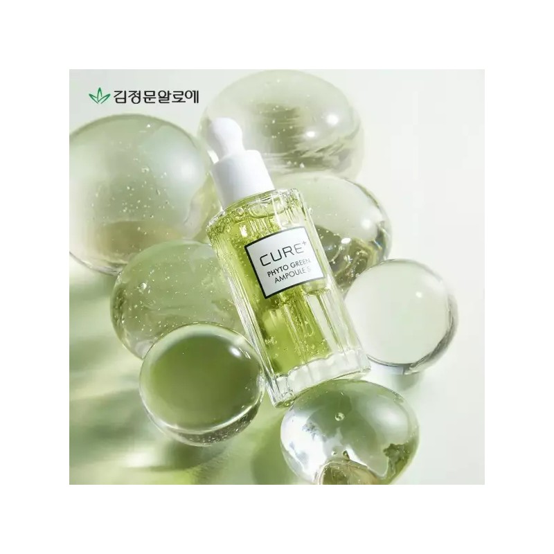Kim Jung Moon Aloe 김정문알로에 큐어 피토 그린 앰플S 50ml