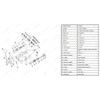 Queenmew Log Splitter Valve, 1/2" Work Port, Globe Valve, Metal,