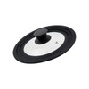 LC LICTOP Silicone Rim Universal Tempered Glass Lid Cookware Cover