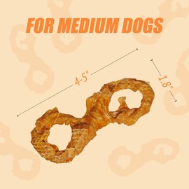 BAYPIE Chicken Tendon Dog Treats - 100% Natural Human - Grade Chicken Breast for Dogs,Real Meat Dog Training Treats for Large/Small Dogs,Low Fat,Grain - Free, 6.53oz