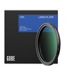 Gobe 43mm Circular Polarising (CPL) Lens Filter (Pro)