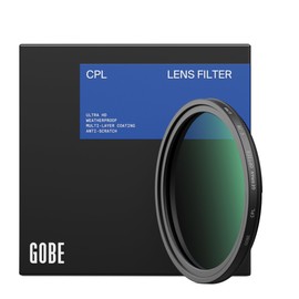 Gobe 43mm Circular Polarising (CPL) Lens Filter (Pro)