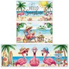 Yoyuspy Flamingo Summer Kitchen Mats Set of 3 Non Slip