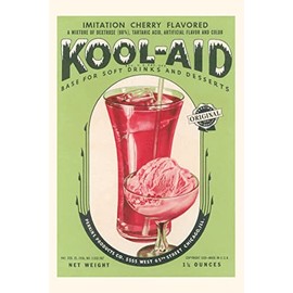Vintage Journal Cherry Kool-Aid Packet (Pocket Sized - Found Image Press Journals)