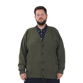 Brooklyn Imports LTD Big and Tall Size Cardigan 'Rambler' Thin Knit Long Sleeve Button Up Lightweight Jumper in Plus Size
