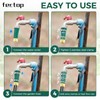 6 Sets Water Hose Adapter, Faucet Hose Adapter with Clamps,