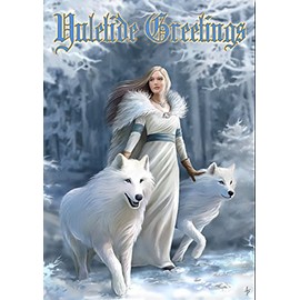 Winter Guardians - Anne Stokes Yule/Christmas Greetings Card