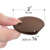 X-Protector Furniture Levelers - 30 PCS 2" - Brown Rubber