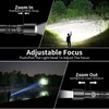Tommax Rechargeable Flashlights - 20000 Lumens LED Super Bright Small