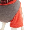 Reddy Grey/Red Cooling Dog Tee, Medium