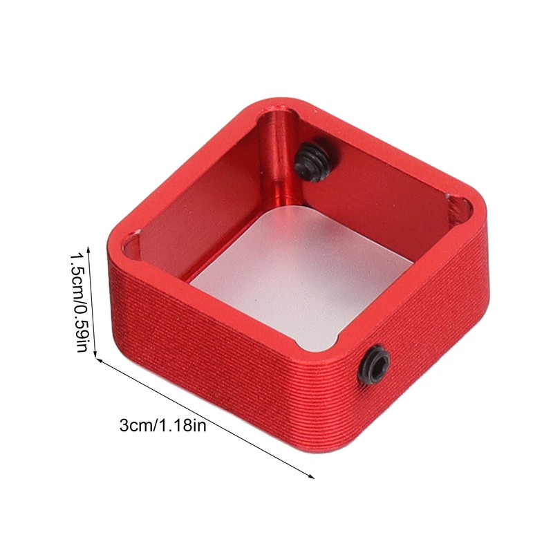 Billiard Chalk Holder Aluminum Alloy Magnetic Snooker Chalk Tip Storage