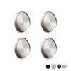 Enconker 4 Pack Closet Door Finger Pull 2-1/8”, Sliding Closet