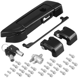 NOVALLA Tour Pak Pack Trunk Lid Latch with Keys Fit for Harley Touring Road King Road Glide Street Glide Electra Glide Ultra-Classic 2014-2024 (Black)