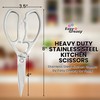 Easy Greasy - 8" Heavy Duty Stainless Steel Kitchen Scissors