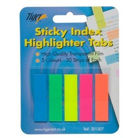 Tiger sticky index highlighter tabs
