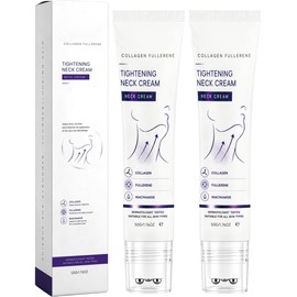 Softanas Tightening Cream, Softanas Instant Neck Lift Cream with Hyaluronic Acid Firms the Neck, Reduces Wrinkles & Double Chin - 50g/1.76oz (2 Pcs)