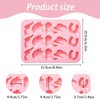 Western Cowboy Ice Cube Mold, Pink Silicone Tray with Horse