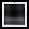 Fits 12x12 Duct Opening | Aluminum Eggcrate Return Air Grille