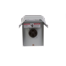 Talon LGP1S 50-Amp Enclosed, Outdoor Rated, Receptacle
