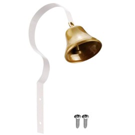 Quikaboo Doorbell, Entrance Bell, Sliding Door Bell, Entrance Bell for Stores, Security Bell, Door Chime, Brass