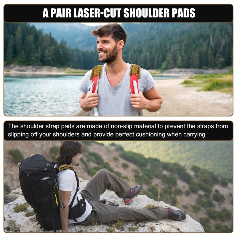 Pack of 2 Shoulder Strap Pads, 1000D Nylon Plate Carrier,