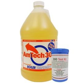 Outdoor Wood Boiler Water Treatment Rust Inhibitor- AmTech 300 & Test Kit