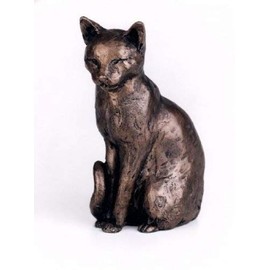 Frith Sculptures Willard Cat Cold Cast Bronze Sculpture From Frith by Paul Jenkins